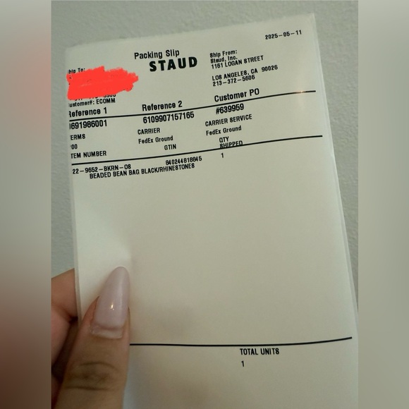 STAUD Beaded Bean Bag - Starry Night - Picture 13 of 13